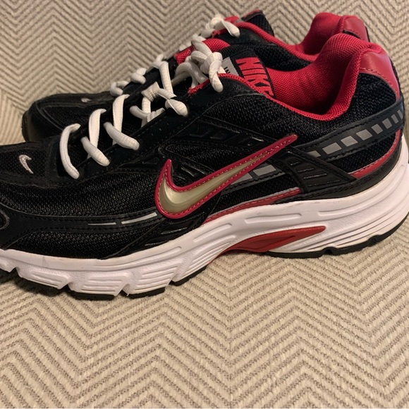 NIKE INITIATOR BLACK AND PINK athletic shoes SIZE 8 - Picture 4 of 7